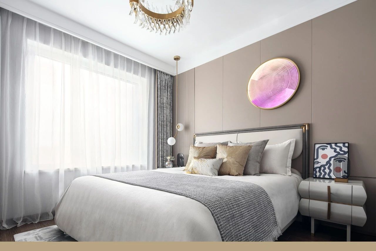 現(xiàn)代簡約風格室內(nèi)設計家裝案例-臥室 現(xiàn)代簡約風格室內(nèi)設計家裝案例-臥室