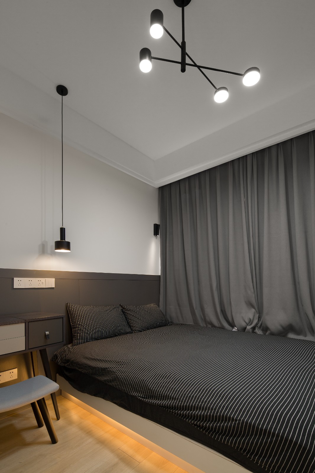 裝修公司北歐風格室內(nèi)裝修效果圖-臥室 裝修公司北歐風格室內(nèi)裝修效果圖-臥室