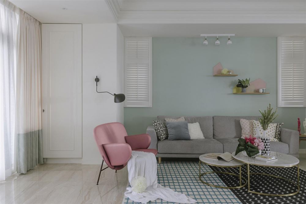 佛山市保利時代天珀北歐風(fēng)格三居室裝修案例