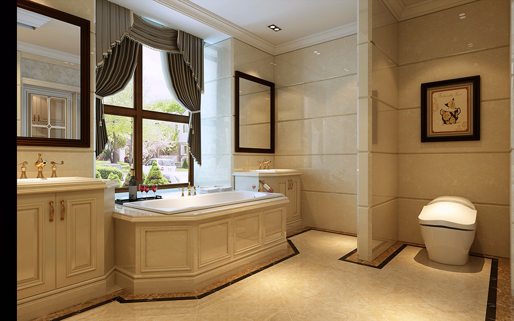 歐式風(fēng)格別墅裝修設(shè)計效果圖-龍光天瀛別墅430平米-別墅衛(wèi)生間裝修設(shè)計 歐式風(fēng)格別墅裝修設(shè)計效果圖-龍光天瀛別墅430平米-別墅衛(wèi)生間裝修設(shè)計