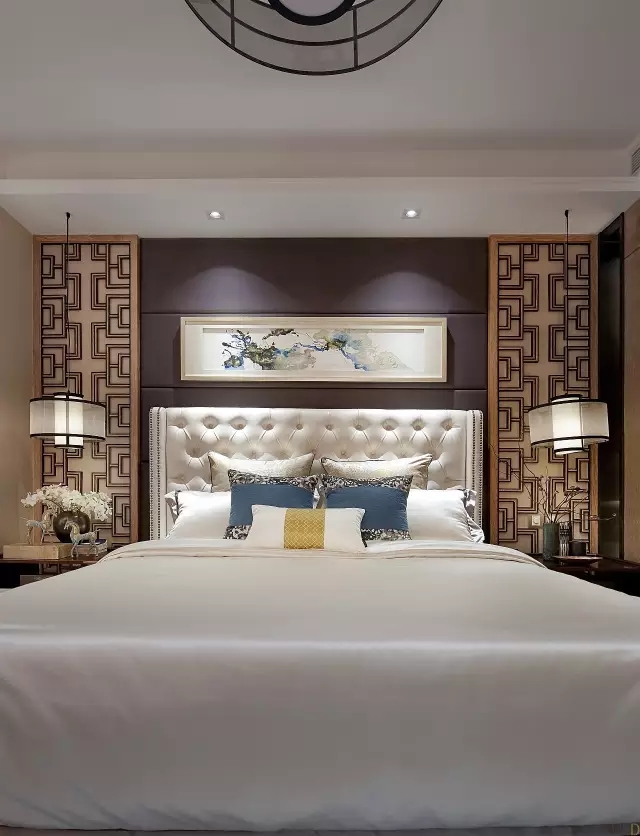 現(xiàn)代中式風(fēng)格室內(nèi)設(shè)計家裝案例-臥室 現(xiàn)代中式風(fēng)格室內(nèi)設(shè)計家裝案例-臥室