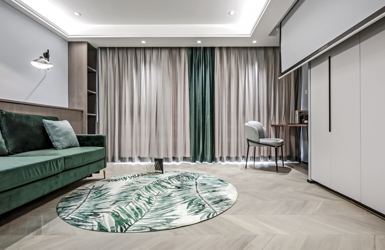 現代前衛(wèi)風格室內設計家裝案例-臥室