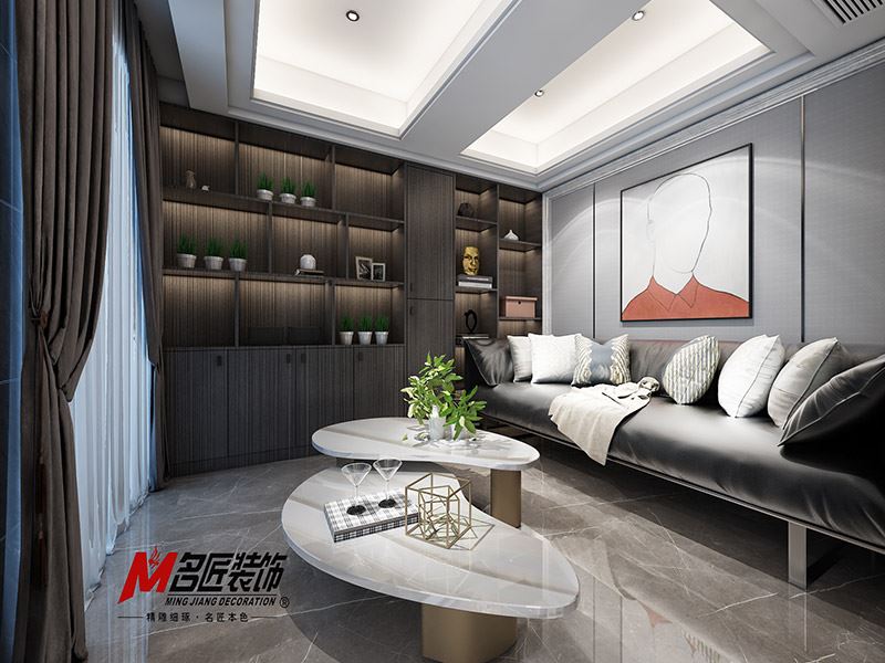 揭陽市寶豐花園北歐風(fēng)格四居室裝修案例