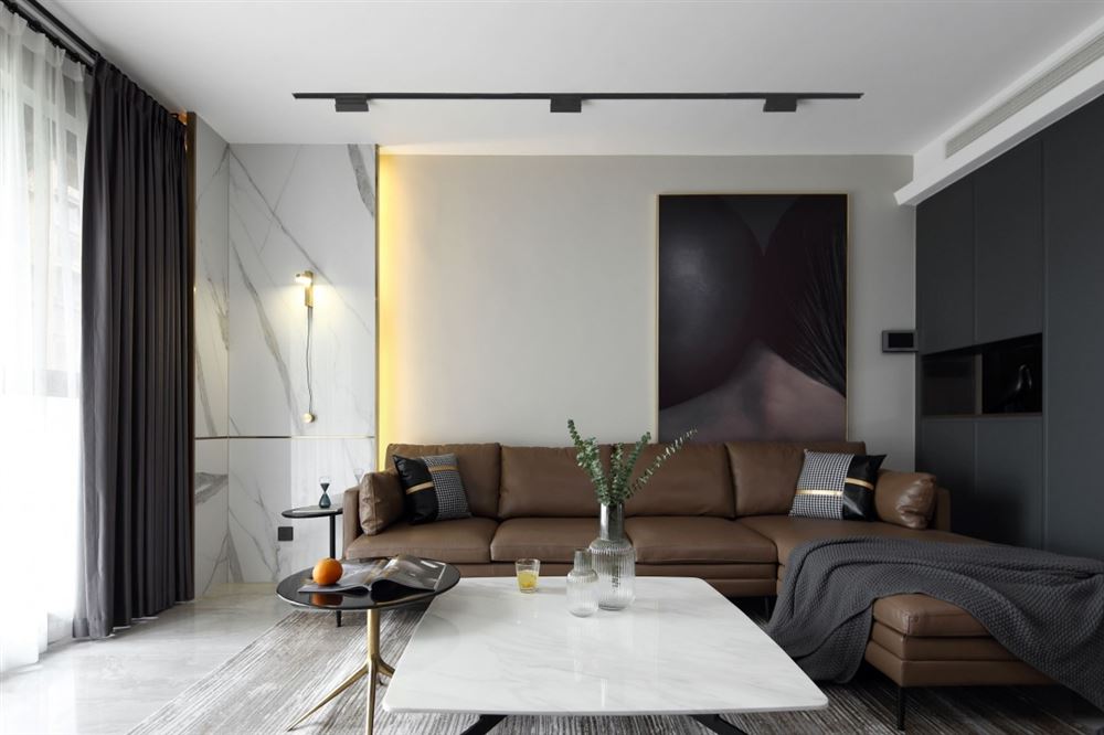 廣州市富力泉天下別墅現(xiàn)代簡(jiǎn)約風(fēng)格三居室裝修案例