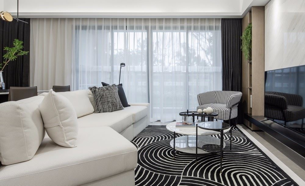 佛山市廣佛新世界花園洋房現(xiàn)代簡約風(fēng)格三居室裝修案例