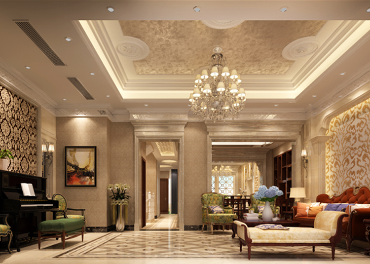 佛山市碧桂園智慧慢城歐式風(fēng)格別墅裝修案例