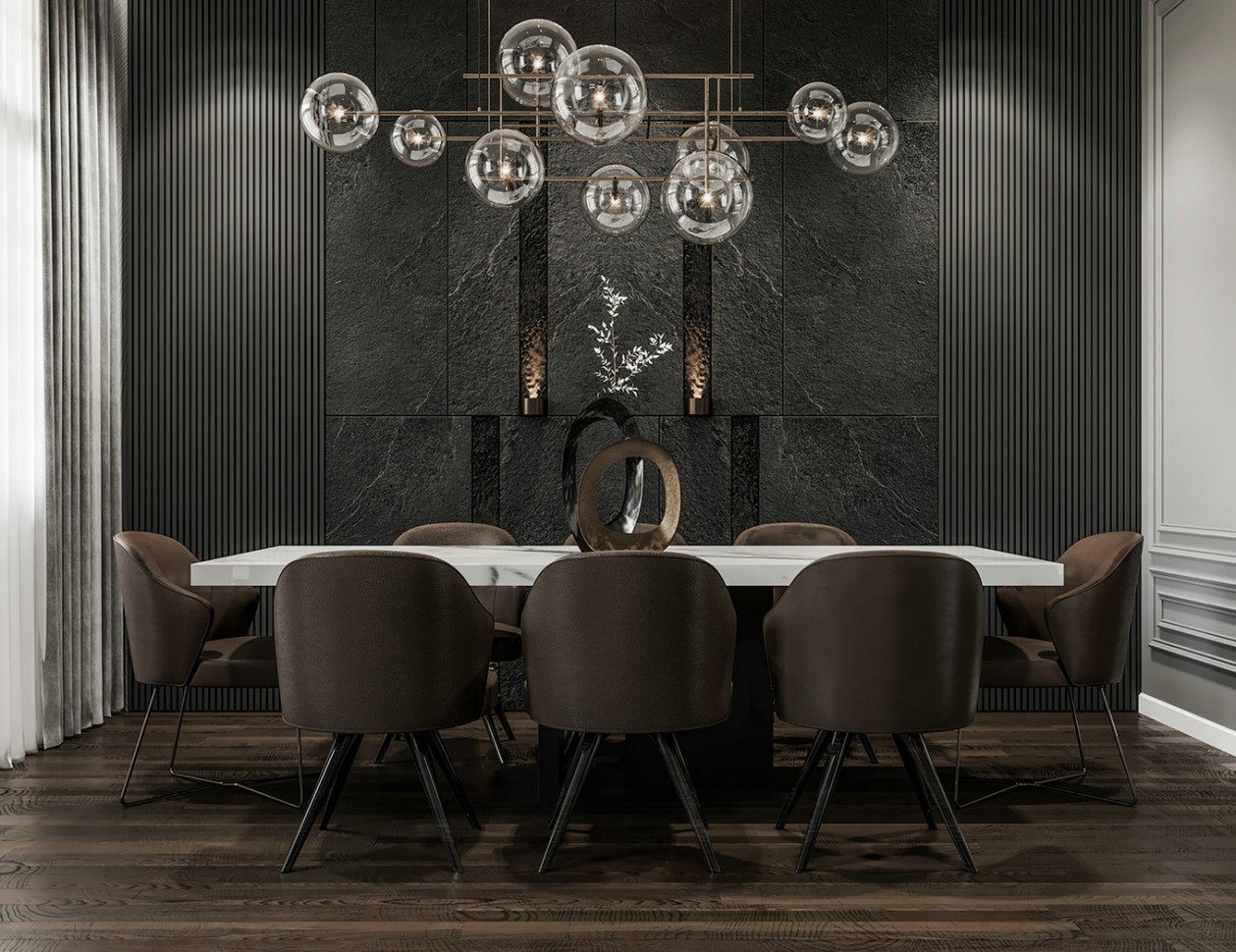 現(xiàn)代極簡(jiǎn)風(fēng)格家裝設(shè)計(jì)室內(nèi)裝修效果圖-餐廳 現(xiàn)代極簡(jiǎn)風(fēng)格家裝設(shè)計(jì)室內(nèi)裝修效果圖-餐廳