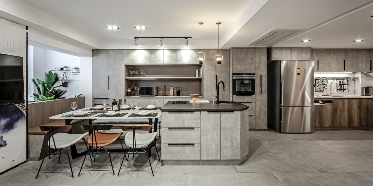 現代前衛(wèi)風格室內設計家裝案例-餐廳