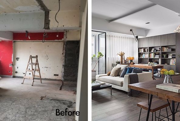 圓融廣場二居99平米北歐風(fēng)格裝修案例-客廳 圓融廣場二居99平米北歐風(fēng)格裝修案例-客廳