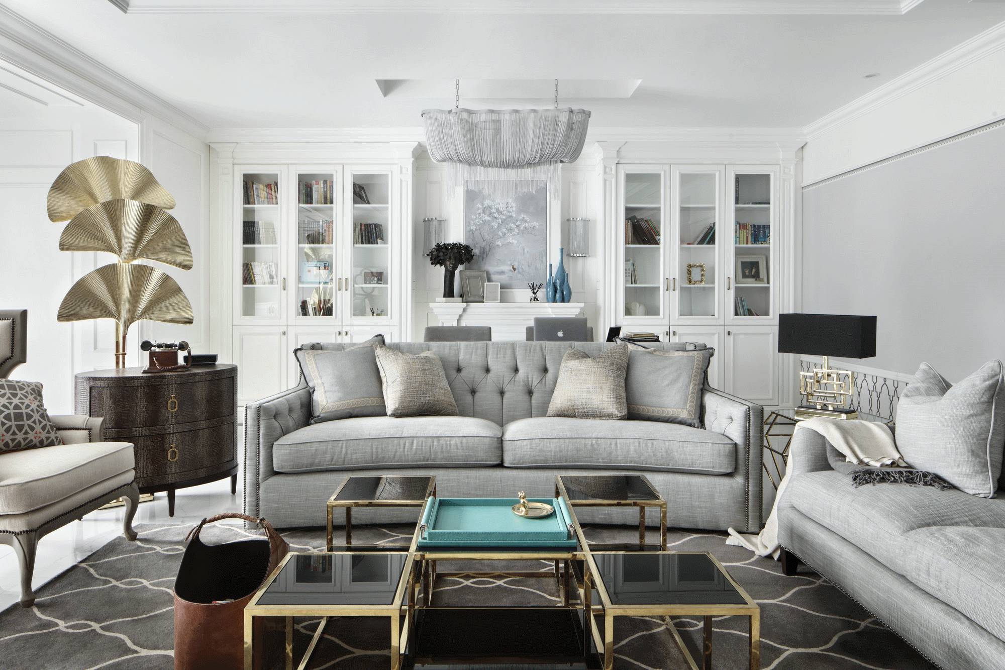 簡歐輕奢風(fēng)格家裝設(shè)計(jì)室內(nèi)裝修效果圖-客廳 簡歐輕奢風(fēng)格家裝設(shè)計(jì)室內(nèi)裝修效果圖-客廳