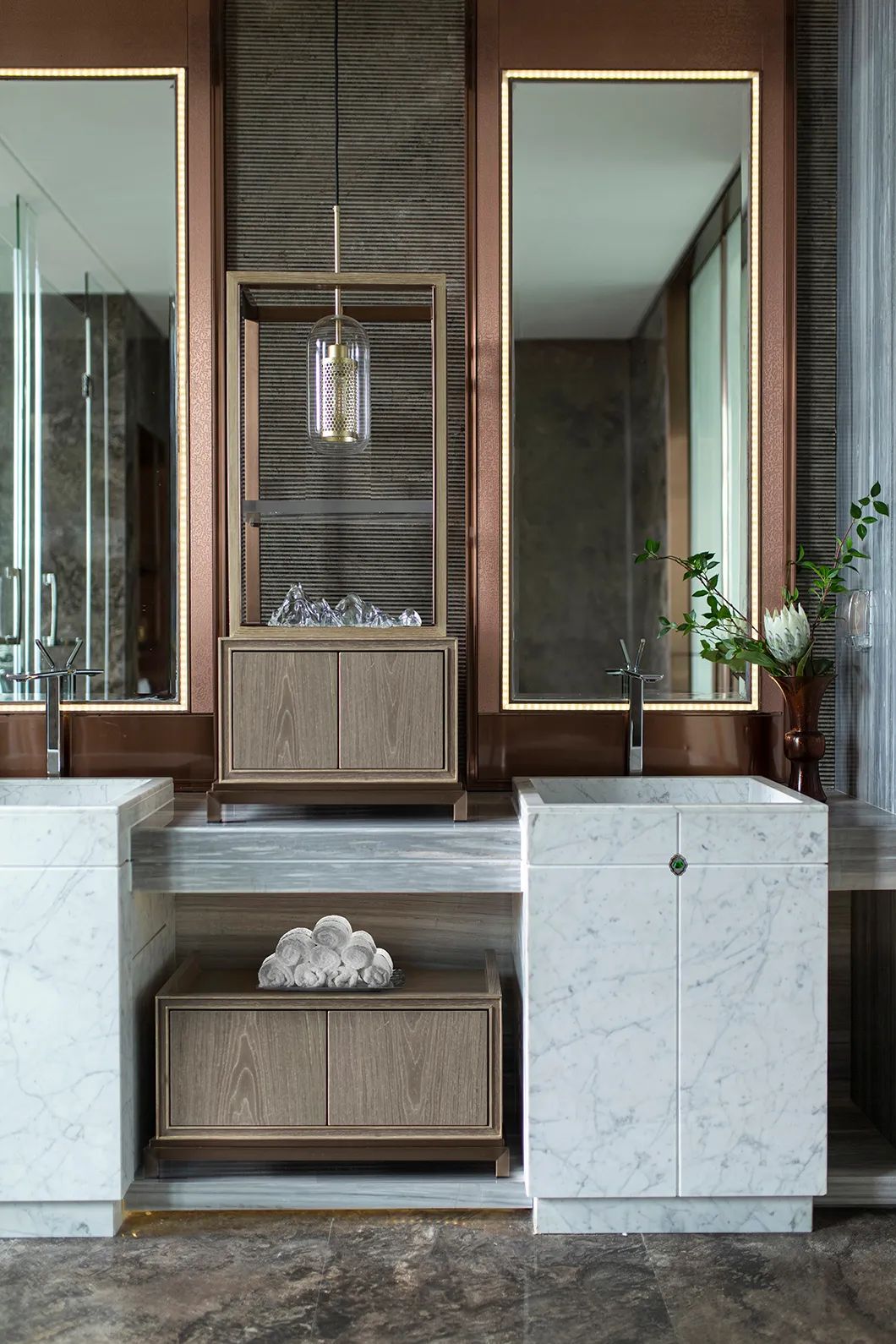 新中式風(fēng)格家裝設(shè)計(jì)復(fù)式裝修效果圖-衛(wèi)生間 新中式風(fēng)格家裝設(shè)計(jì)復(fù)式裝修效果圖-衛(wèi)生間