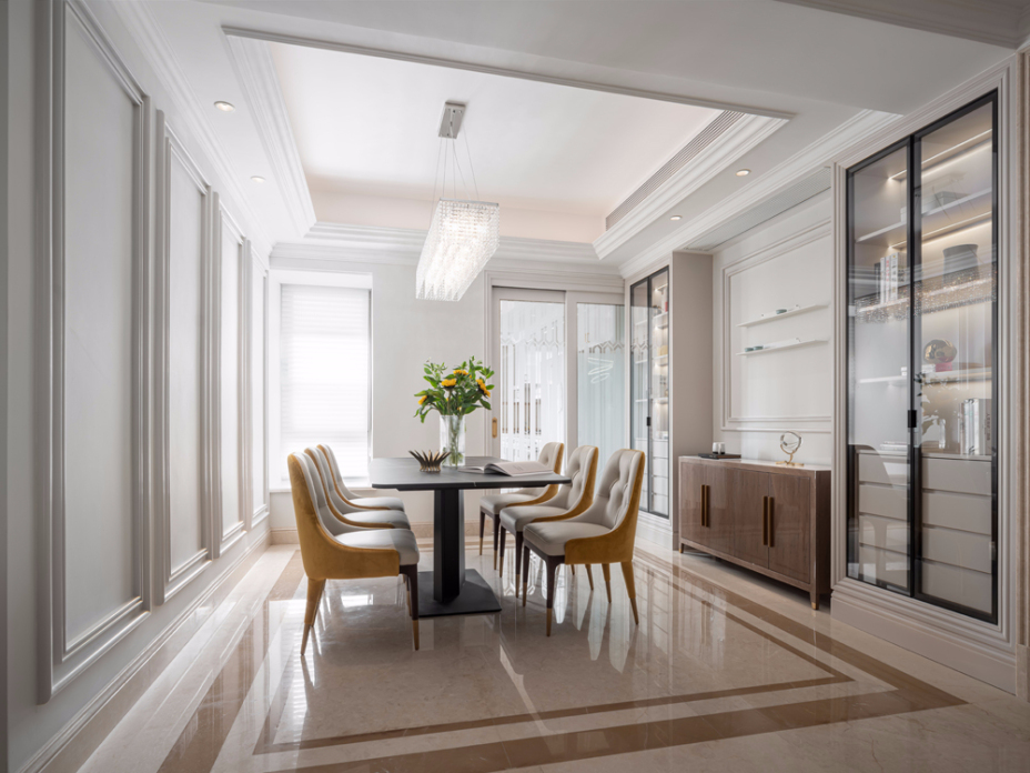 現(xiàn)代簡約風(fēng)格室內(nèi)家裝案例效果圖-餐廳 現(xiàn)代簡約風(fēng)格室內(nèi)家裝案例效果圖-餐廳