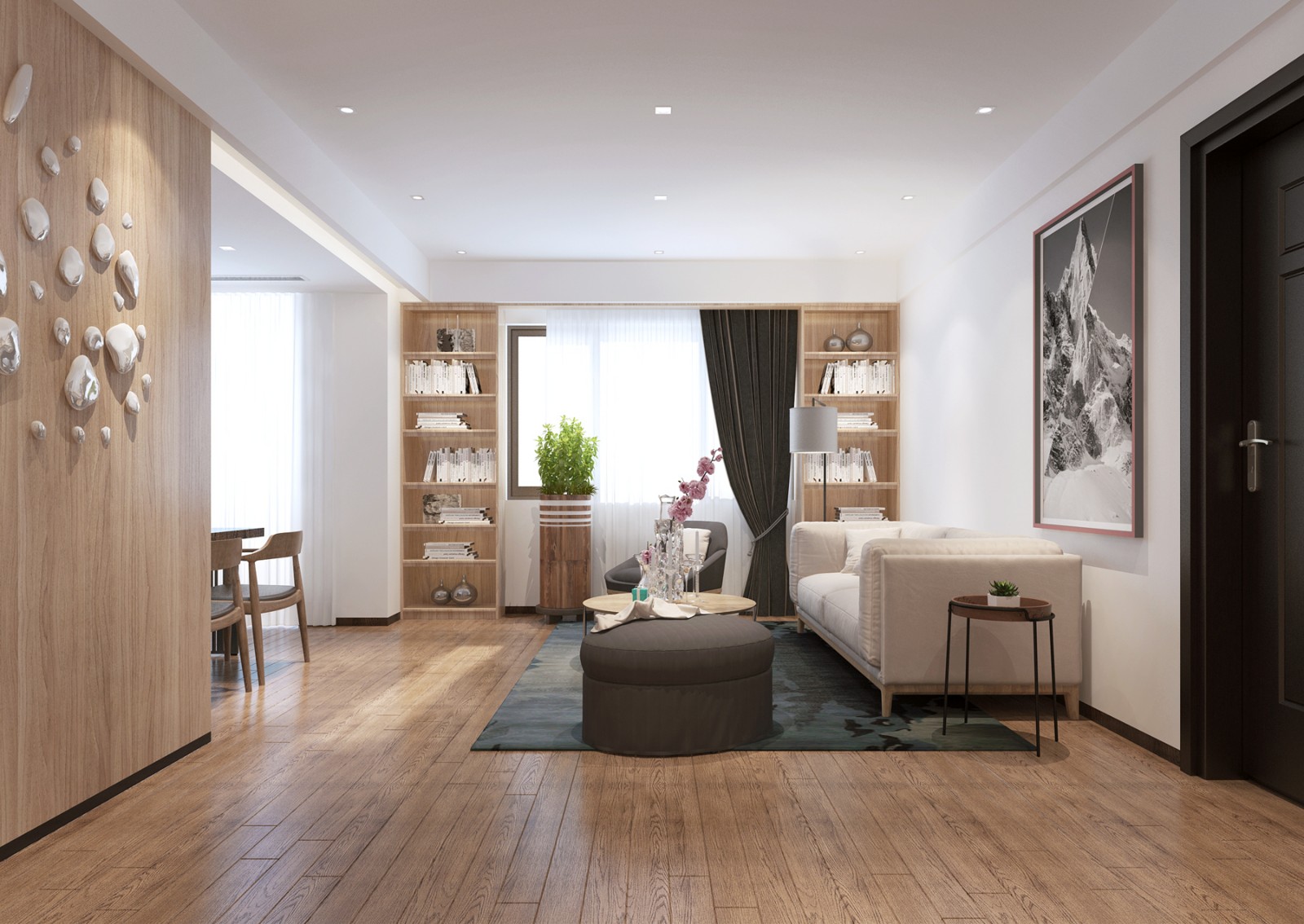 佛山裝修公司新中式風(fēng)格室內(nèi)裝修效果圖-客廳 佛山裝修公司新中式風(fēng)格室內(nèi)裝修效果圖-客廳