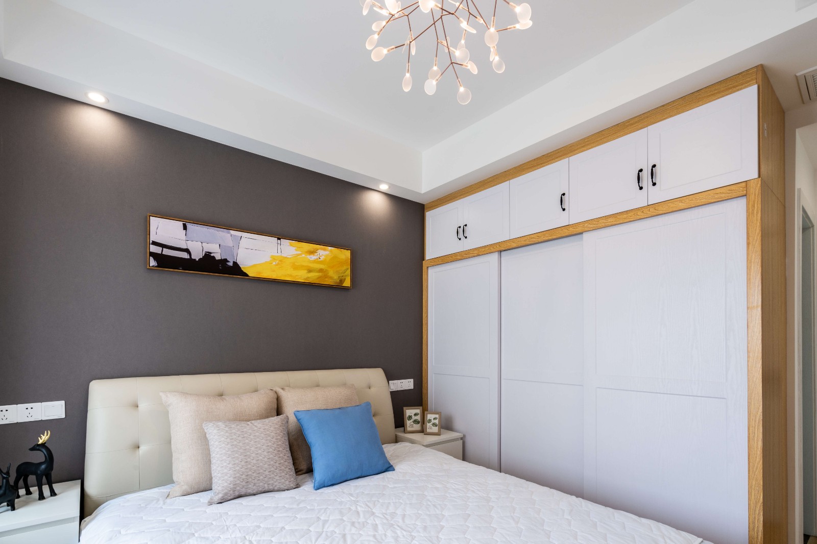 北歐風格家裝設計室內(nèi)裝修效果圖-臥室 北歐風格家裝設計室內(nèi)裝修效果圖-臥室