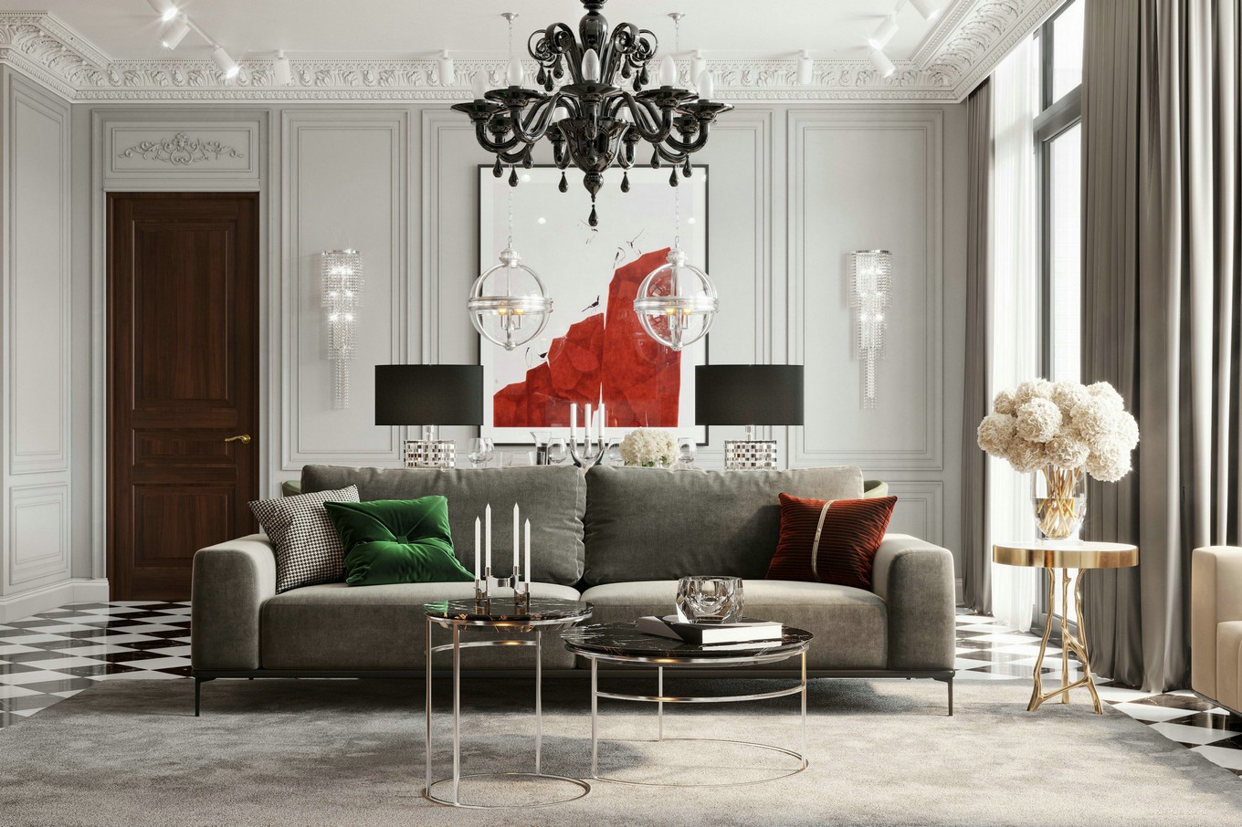 佛山裝修公司歐式風(fēng)格室內(nèi)裝修效果圖-客廳 佛山裝修公司歐式風(fēng)格室內(nèi)裝修效果圖-客廳