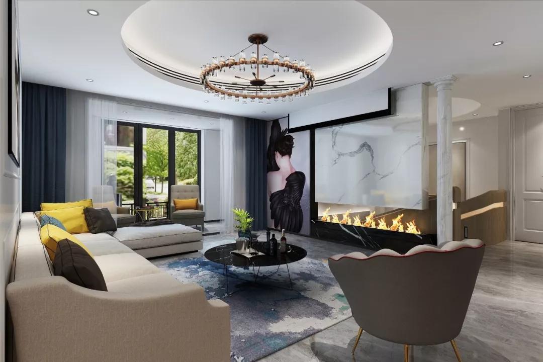 現(xiàn)代簡約風格家裝設(shè)計室內(nèi)裝修效果圖-客廳 現(xiàn)代簡約風格家裝設(shè)計室內(nèi)裝修效果圖-客廳