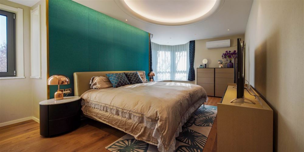 佛山市順德華潤(rùn)置地廣場(chǎng)輕奢風(fēng)格四居室裝修案例