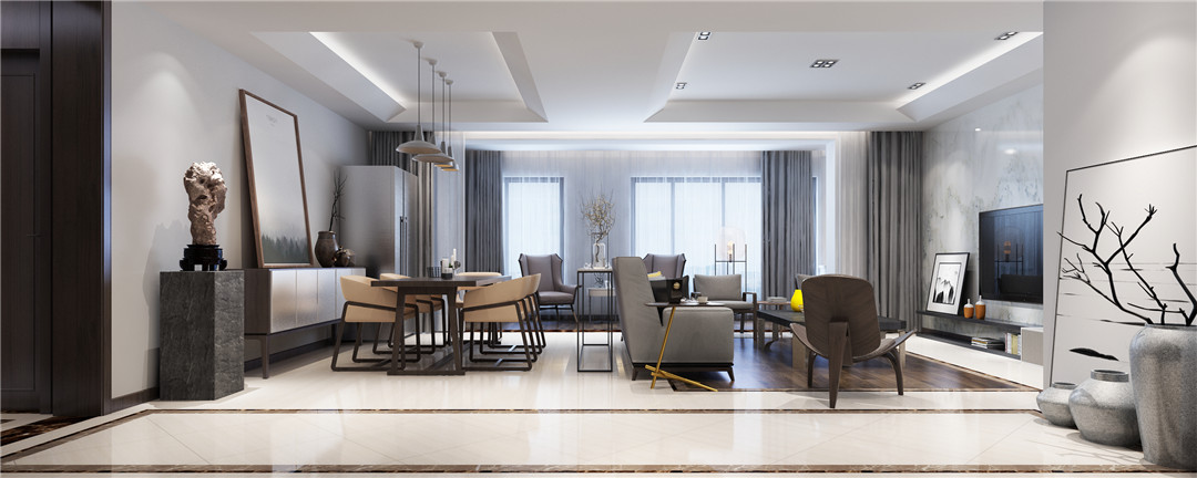 現(xiàn)代簡約風格家裝設(shè)計室內(nèi)裝修效果圖-客餐廳 現(xiàn)代簡約風格家裝設(shè)計室內(nèi)裝修效果圖-客餐廳