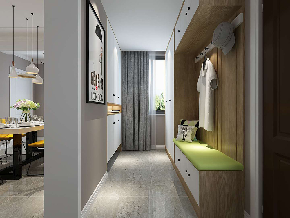 裝修公司北歐風格室內(nèi)裝修效果圖-玄關(guān) 裝修公司北歐風格室內(nèi)裝修效果圖-玄關(guān)