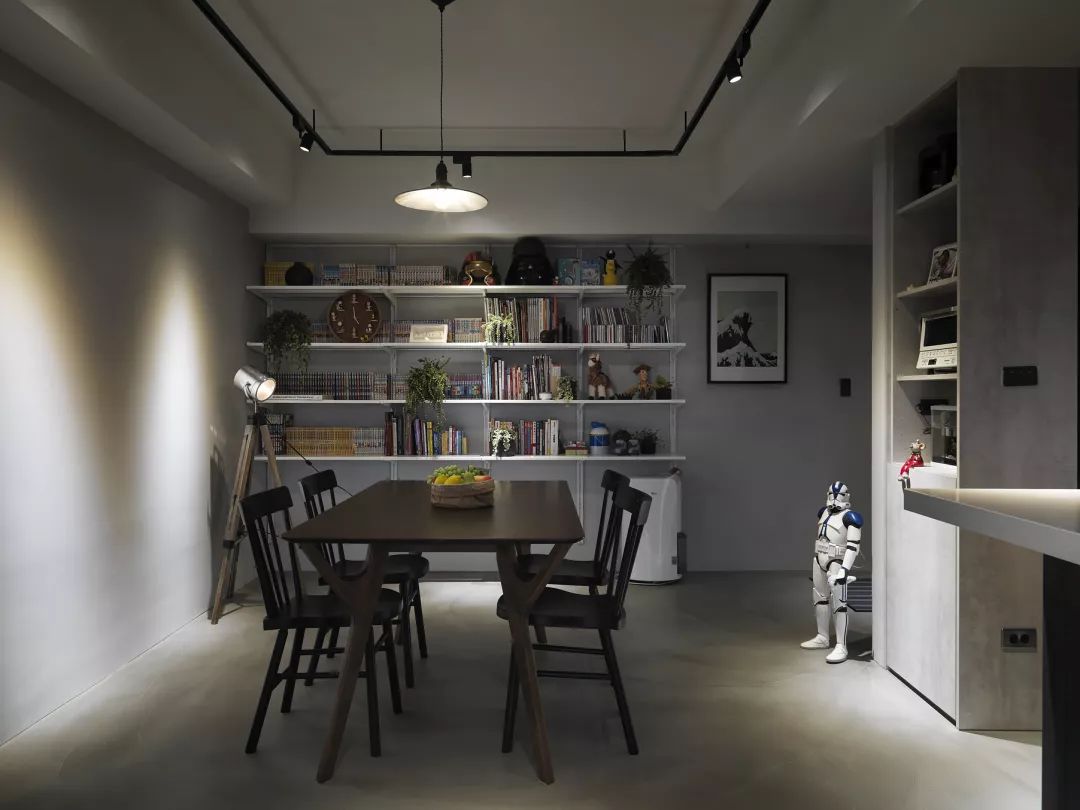 現(xiàn)代工業(yè)風(fēng)風(fēng)格家裝設(shè)計室內(nèi)裝修效果圖-餐廳餐邊柜 現(xiàn)代工業(yè)風(fēng)風(fēng)格家裝設(shè)計室內(nèi)裝修效果圖-餐廳餐邊柜