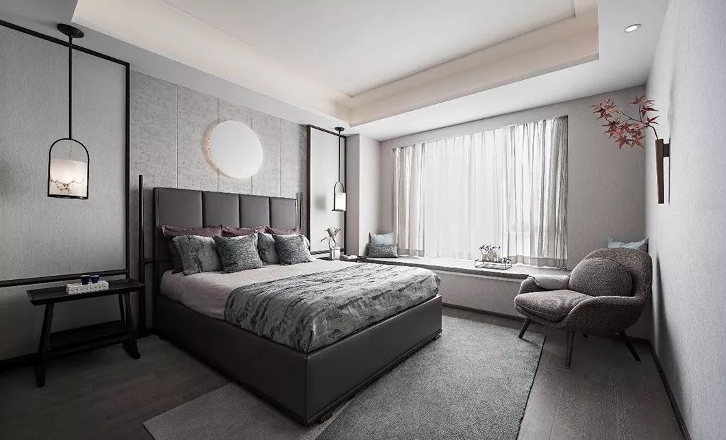 中式風(fēng)格室內(nèi)裝修設(shè)計(jì)效果圖-臥室 中式風(fēng)格室內(nèi)裝修設(shè)計(jì)效果圖-臥室