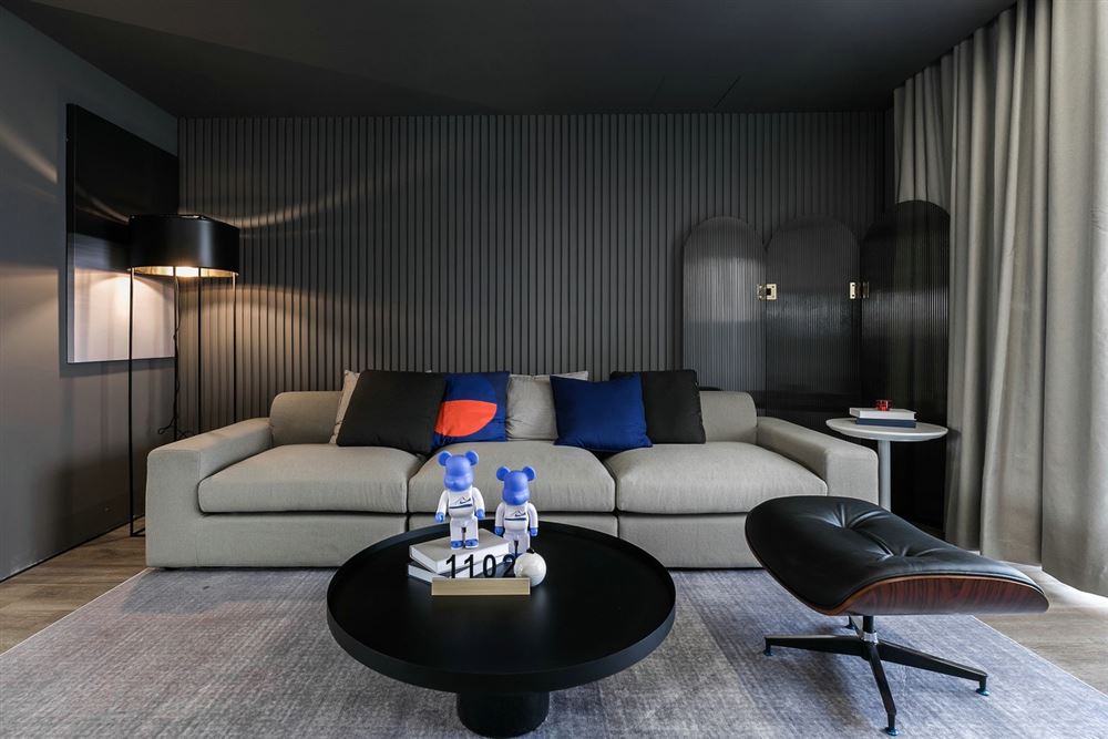 江門市萊茵華庭現(xiàn)代簡約風(fēng)格三居室裝修案例