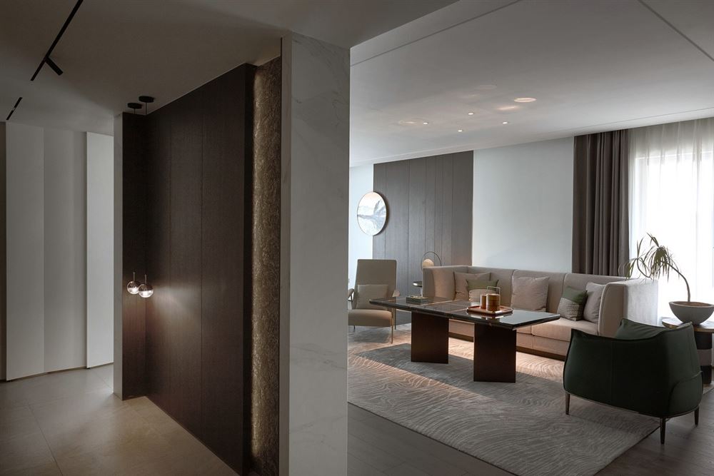 佛山市朝安金茂悅現(xiàn)代簡(jiǎn)約風(fēng)格四居室裝修案例