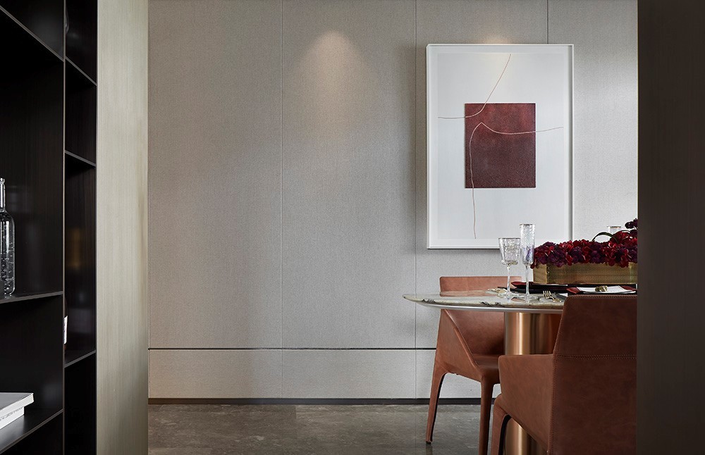 時(shí)尚輕奢風(fēng)格室內(nèi)家裝案例效果圖-餐廳 時(shí)尚輕奢風(fēng)格室內(nèi)家裝案例效果圖-餐廳