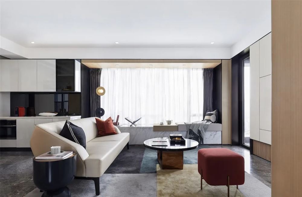 佛山市時(shí)代愛車小鎮(zhèn)(佛山)輕奢風(fēng)格四居室裝修案例