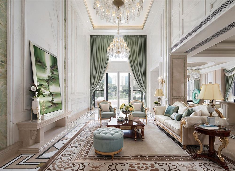 佛山市高明碧桂園·花城薈歐式風(fēng)格別墅裝修案例