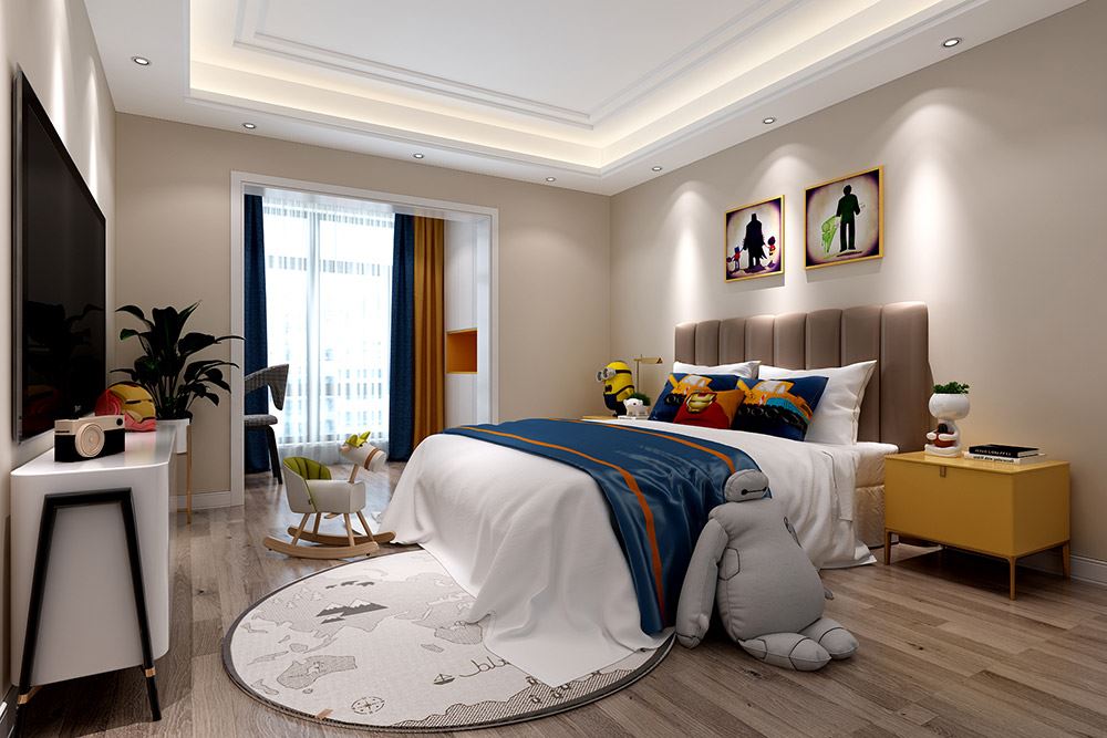 昭通市城南天驕歐式風(fēng)格復(fù)式裝修案例