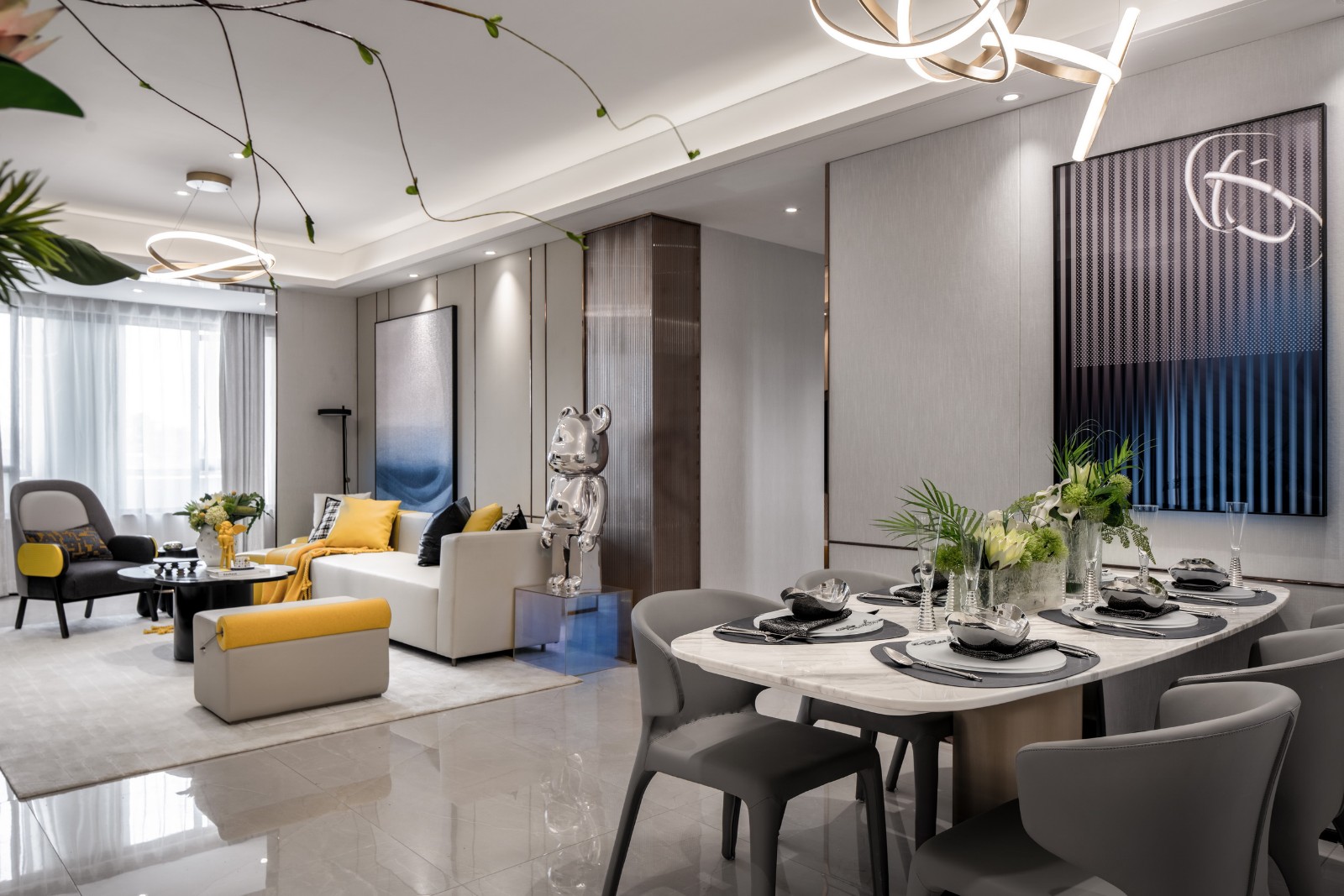 現(xiàn)代簡約風格室內(nèi)設(shè)計家裝案例-餐廳 現(xiàn)代簡約風格室內(nèi)設(shè)計家裝案例-餐廳