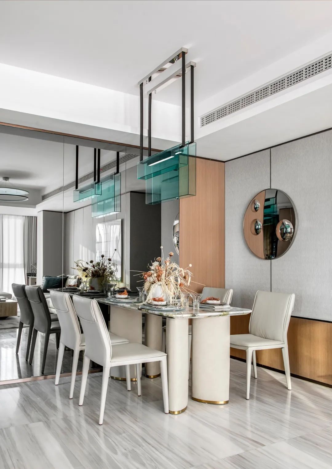 現(xiàn)代簡約風(fēng)格室內(nèi)設(shè)計家裝案例-餐廳 現(xiàn)代簡約風(fēng)格室內(nèi)設(shè)計家裝案例-餐廳