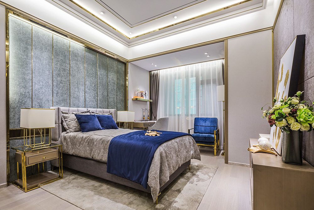 南寧鳳嶺佳園三居135平米歐式風(fēng)格室內(nèi)裝修案例-臥室 南寧鳳嶺佳園三居135平米歐式風(fēng)格室內(nèi)裝修案例-臥室