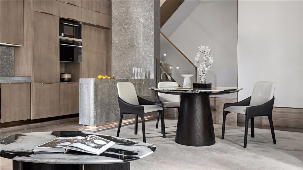 新中式風(fēng)格室內(nèi)設(shè)計(jì)家裝案例-餐廳 新中式風(fēng)格室內(nèi)設(shè)計(jì)家裝案例-餐廳