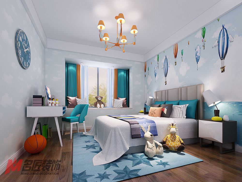 河源市濱江花園現(xiàn)代簡(jiǎn)約風(fēng)格三居室裝修案例