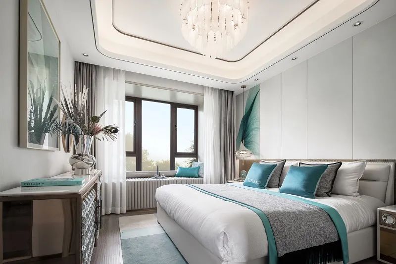 現(xiàn)代摩登風(fēng)格室內(nèi)設(shè)計(jì)家裝案例-主臥 現(xiàn)代摩登風(fēng)格室內(nèi)設(shè)計(jì)家裝案例-主臥