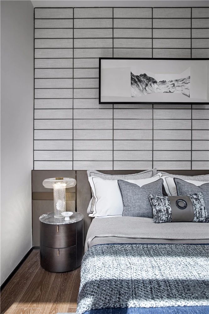 新中式風(fēng)格室內(nèi)設(shè)計(jì)家裝案例-臥室 新中式風(fēng)格室內(nèi)設(shè)計(jì)家裝案例-臥室