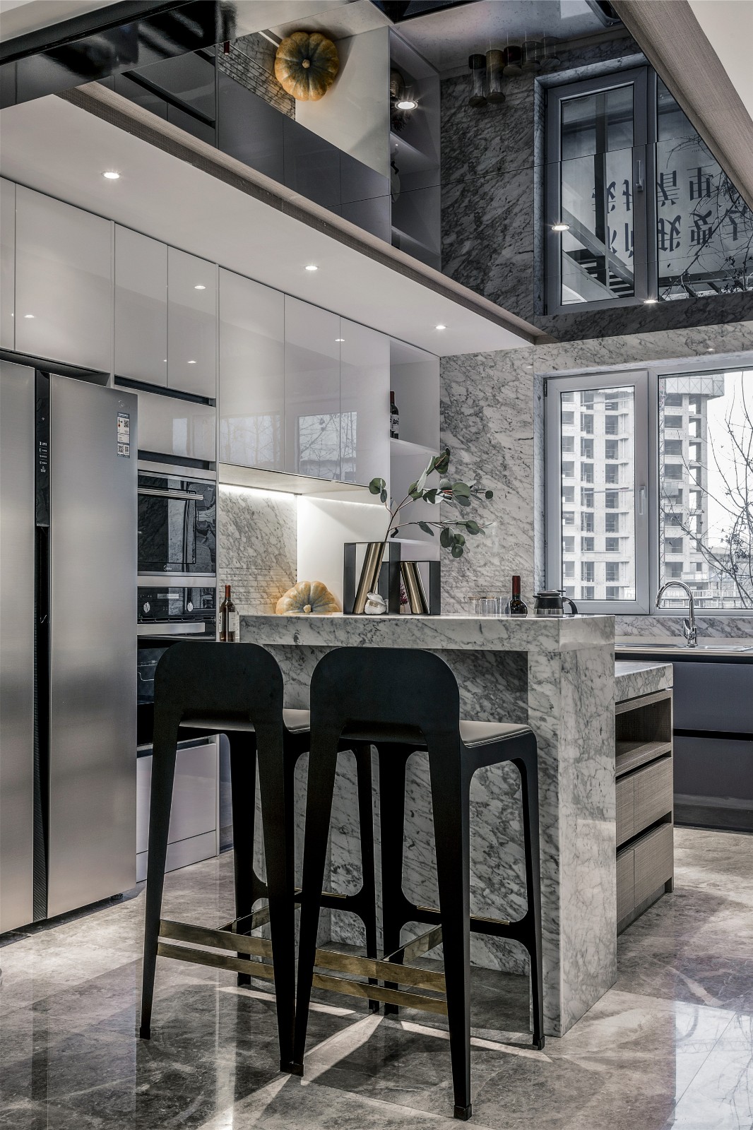 佛山裝修公司新中式風(fēng)格室內(nèi)裝修效果圖-廚房 佛山裝修公司新中式風(fēng)格室內(nèi)裝修效果圖-廚房