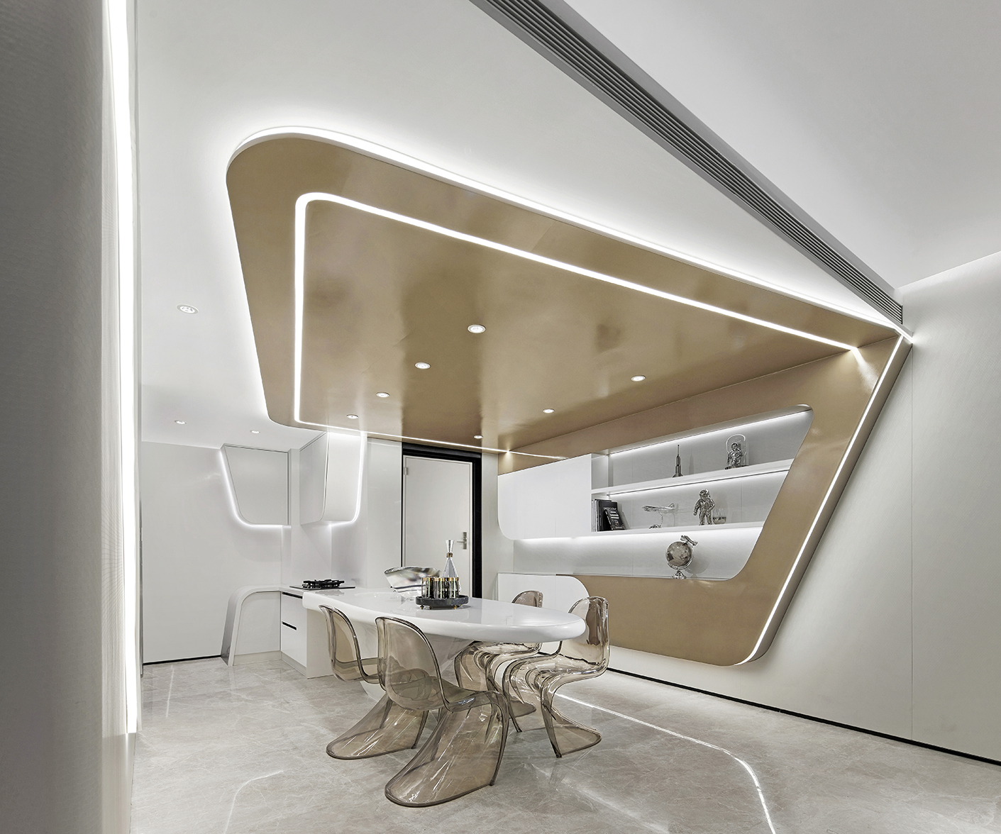 現(xiàn)代簡約風(fēng)格室內(nèi)設(shè)計(jì)家裝案例-餐廳 現(xiàn)代簡約風(fēng)格室內(nèi)設(shè)計(jì)家裝案例-餐廳