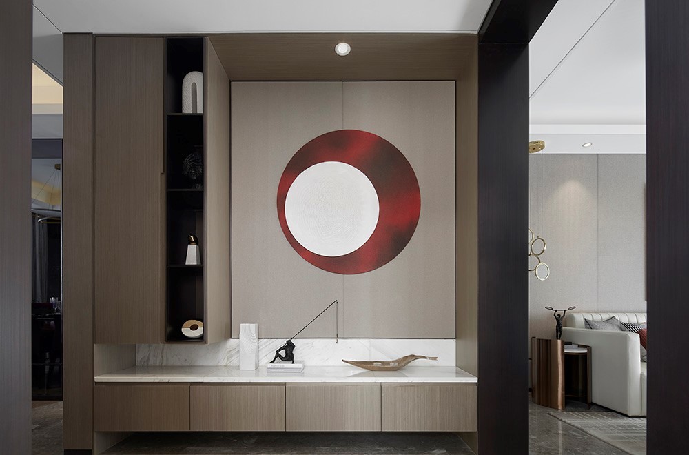 時(shí)尚輕奢風(fēng)格室內(nèi)家裝案例效果圖-玄關(guān) 時(shí)尚輕奢風(fēng)格室內(nèi)家裝案例效果圖-玄關(guān)