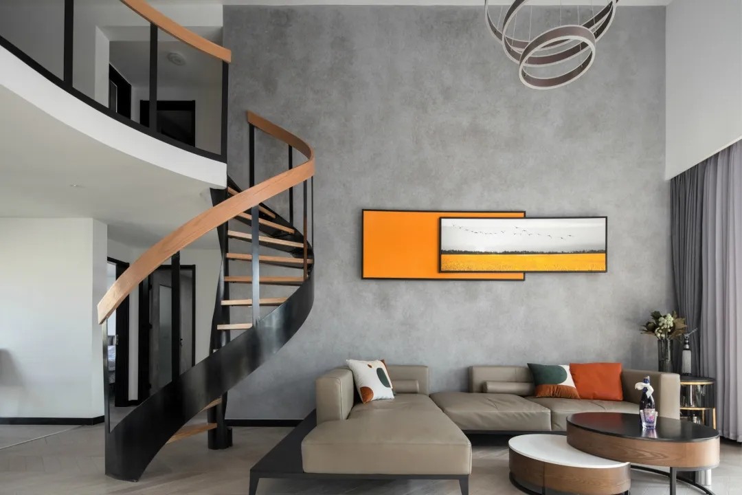 裝修案例現(xiàn)代風(fēng)格復(fù)式裝修效果圖-樓梯 裝修案例現(xiàn)代風(fēng)格復(fù)式裝修效果圖-樓梯