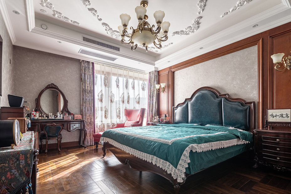 新古典風(fēng)格家裝設(shè)計室內(nèi)裝修效果圖-主臥 新古典風(fēng)格家裝設(shè)計室內(nèi)裝修效果圖-主臥
