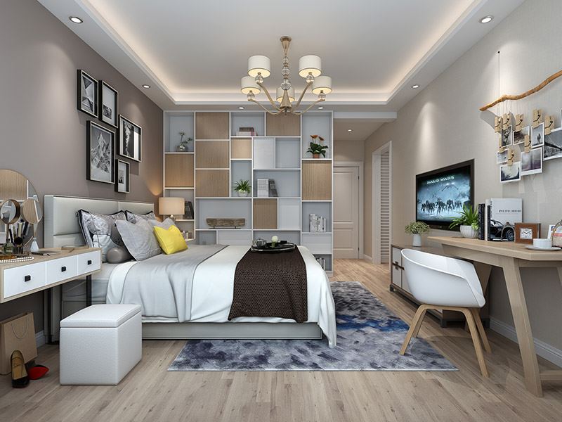 佛山市保利和悅濱江現(xiàn)代簡約風(fēng)格二居室裝修案例