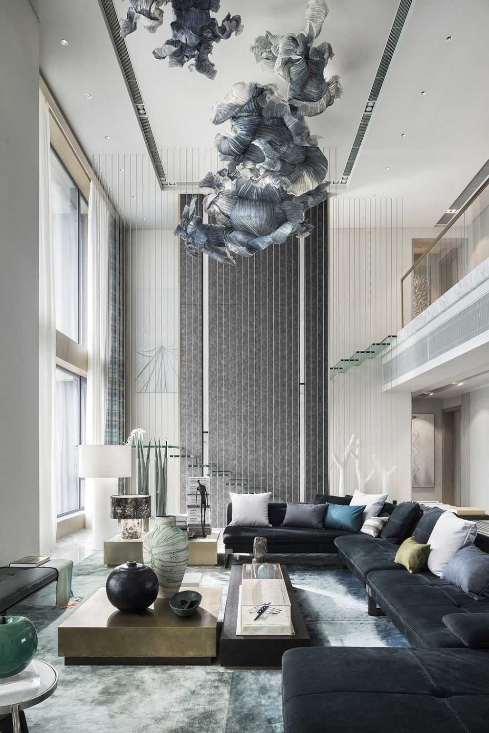 優(yōu)雅輕奢風(fēng)格室內(nèi)家裝案例效果圖-客廳 優(yōu)雅輕奢風(fēng)格室內(nèi)家裝案例效果圖-客廳