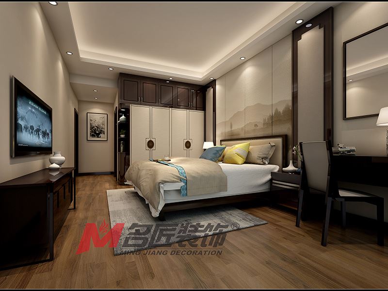 佛山市海倫堡玖悅瀾灣現(xiàn)代簡(jiǎn)約風(fēng)格三居室裝修案例