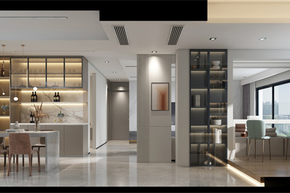 廣州市廣州時代傾城現(xiàn)代簡約風(fēng)格三居室裝修案例