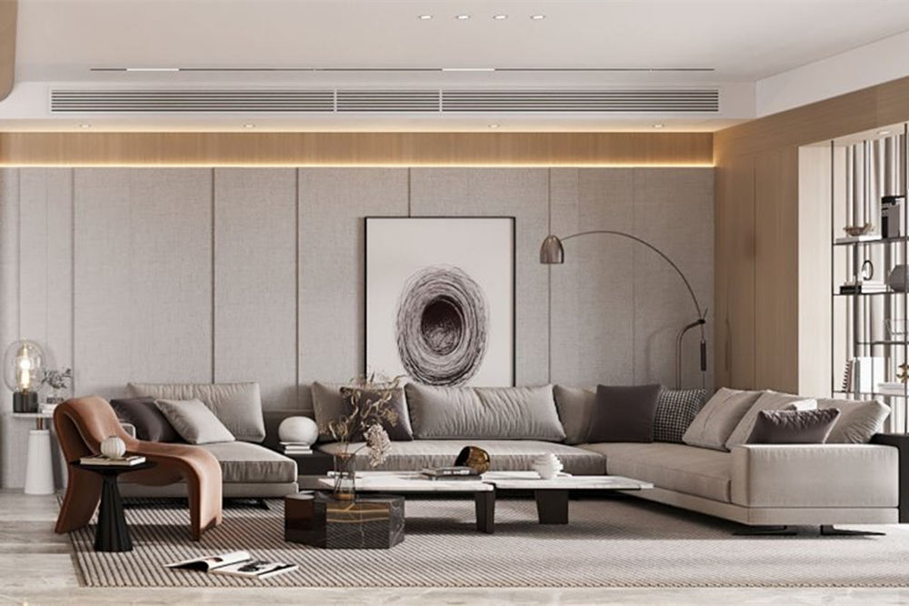 云浮市百盛國際廣場現(xiàn)代簡約風格別墅裝修案例