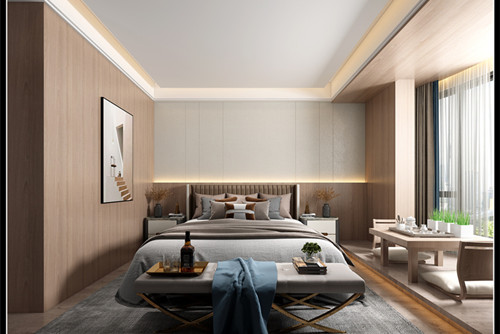 玉林市金碧苑現(xiàn)代簡約風(fēng)格三居室裝修案例