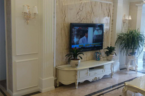 德陽(yáng)市濱河西路二段70號(hào)院美式風(fēng)格三居室裝修案例